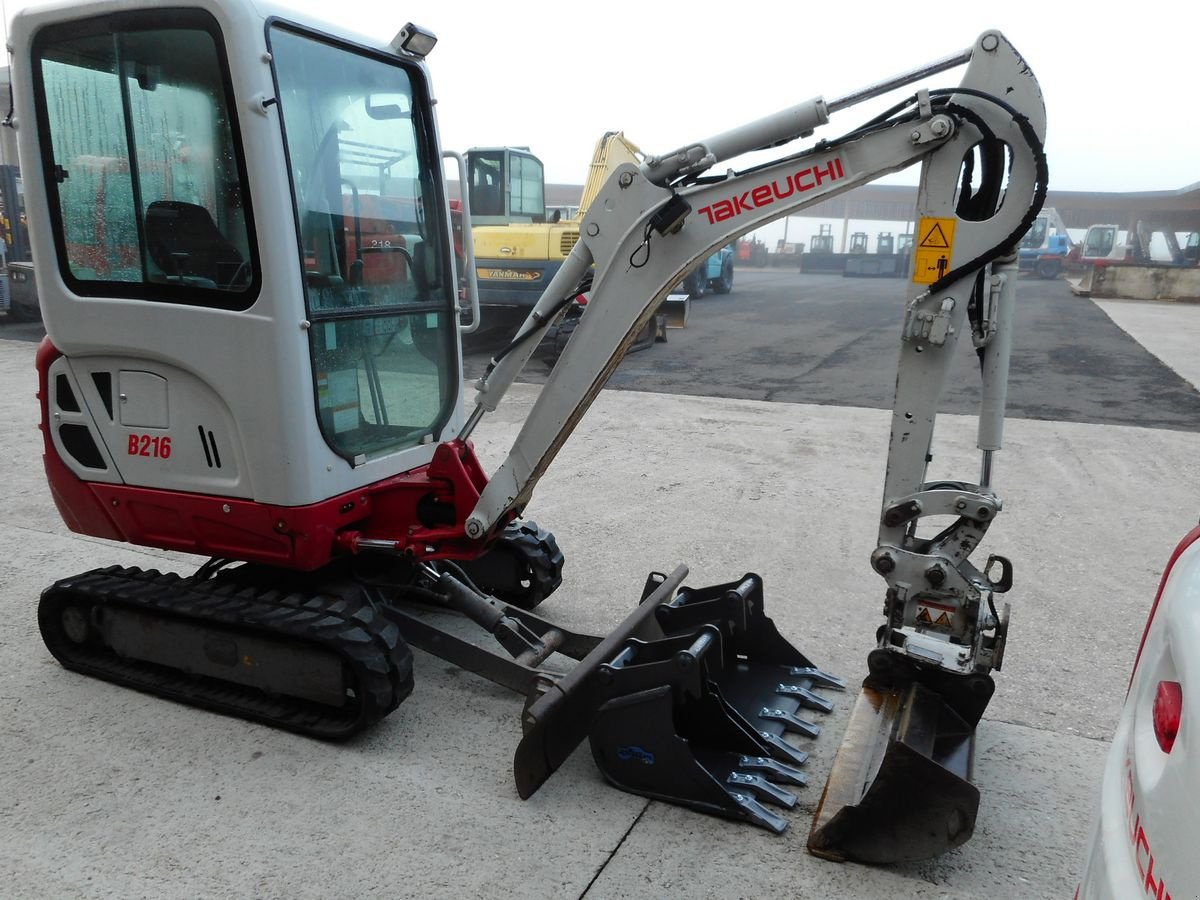 Minibagger del tipo Takeuchi TB 216 ( 1.865KG ) mit POWERTILT u. hydr. SW u., Gebrauchtmaschine en St. Nikolai ob Draßling (Imagen 14)