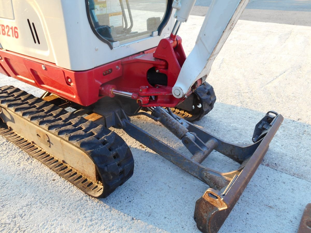 Minibagger от тип Takeuchi TB 216 ( 1.865KG ) mit POWERTILT u. hydr. SW, Gebrauchtmaschine в St. Nikolai ob Draßling (Снимка 15)