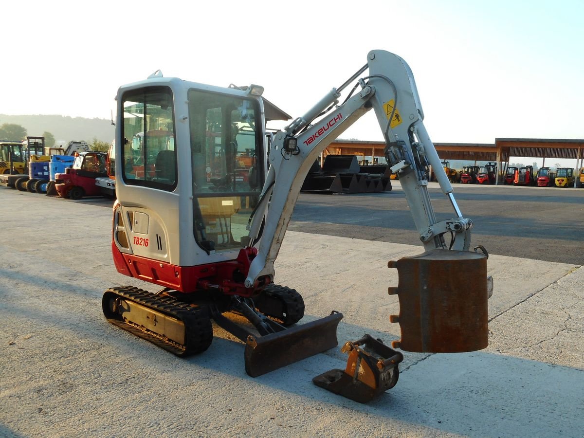 Minibagger του τύπου Takeuchi TB 216 ( 1.865KG ) mit POWERTILT u. hydr. SW, Gebrauchtmaschine σε St. Nikolai ob Draßling (Φωτογραφία 5)