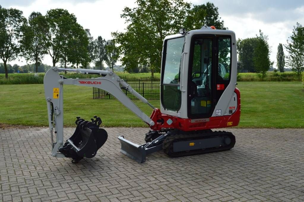 Minibagger del tipo Takeuchi TB 216 minigraver, Neumaschine en Erichem (Imagen 1)