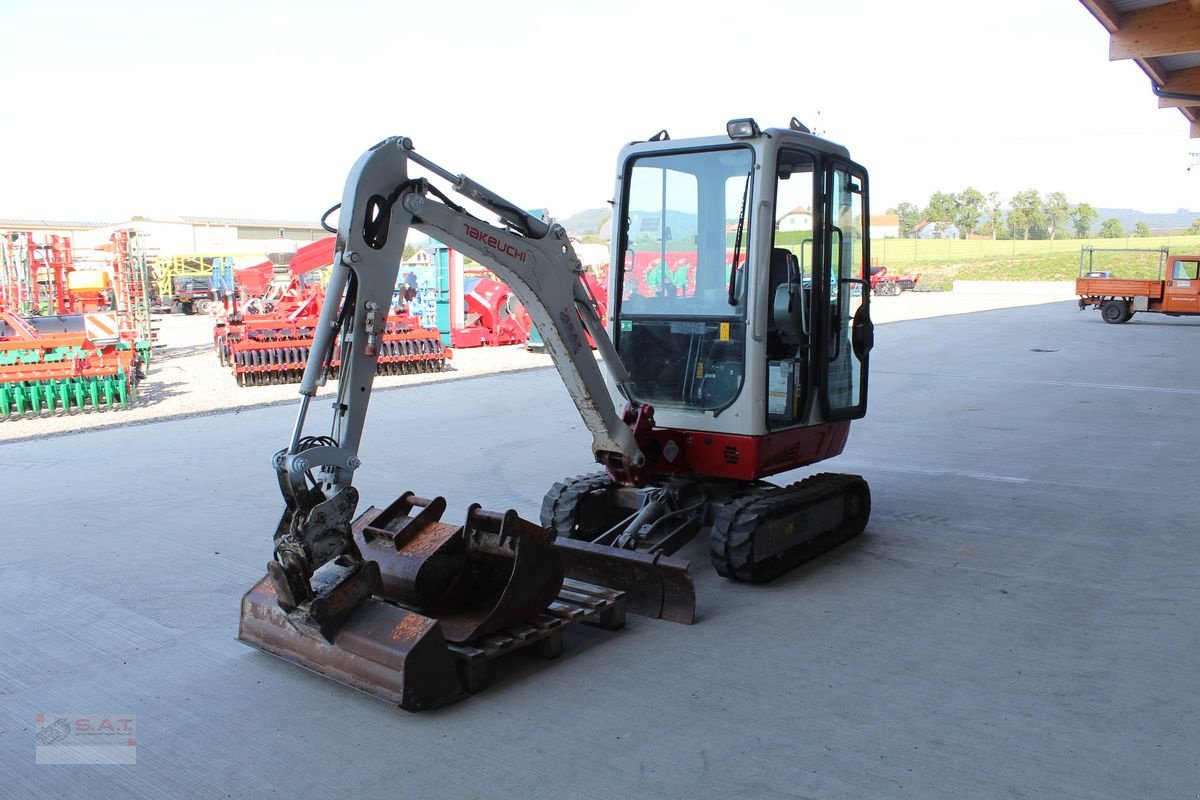 Minibagger za tip Takeuchi TB 216 mit Powertilt und Schnellwechsler, Gebrauchtmaschine u Eberschwang (Slika 9)