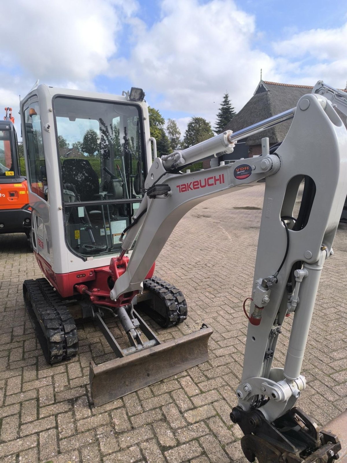 Minibagger typu Takeuchi TB 216, Gebrauchtmaschine v Hardegarijp (Obrázok 5)