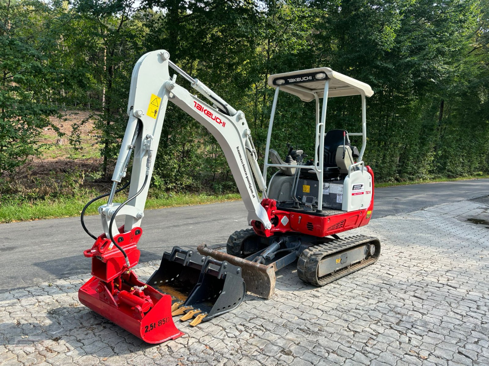 Minibagger tipa Takeuchi TB 216, Gebrauchtmaschine u Deutsch - Goritz (Slika 3)