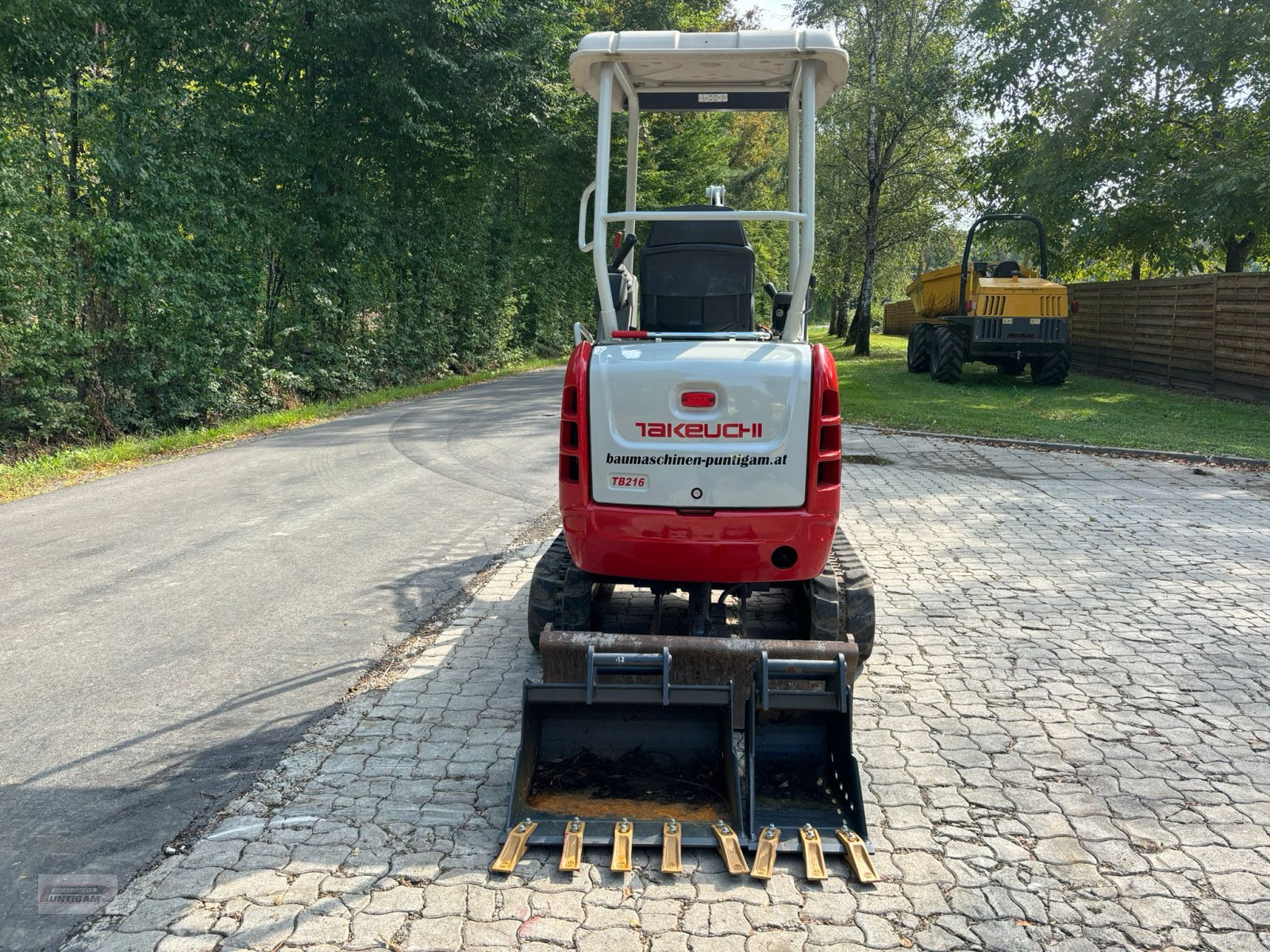 Minibagger del tipo Takeuchi TB 216, Gebrauchtmaschine en Deutsch - Goritz (Imagen 7)