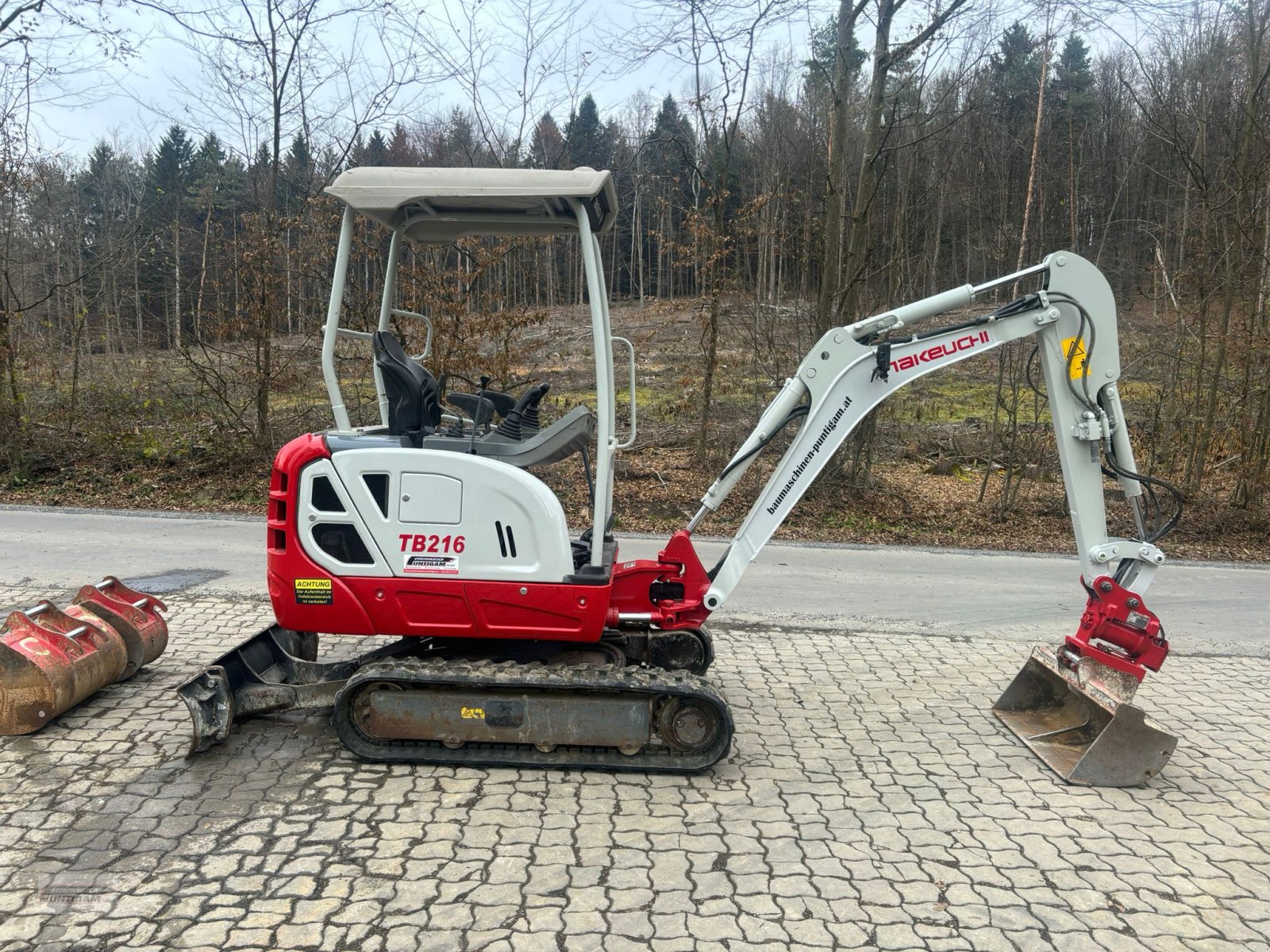 Minibagger tip Takeuchi TB 216, Gebrauchtmaschine in Deutsch - Goritz (Poză 2)