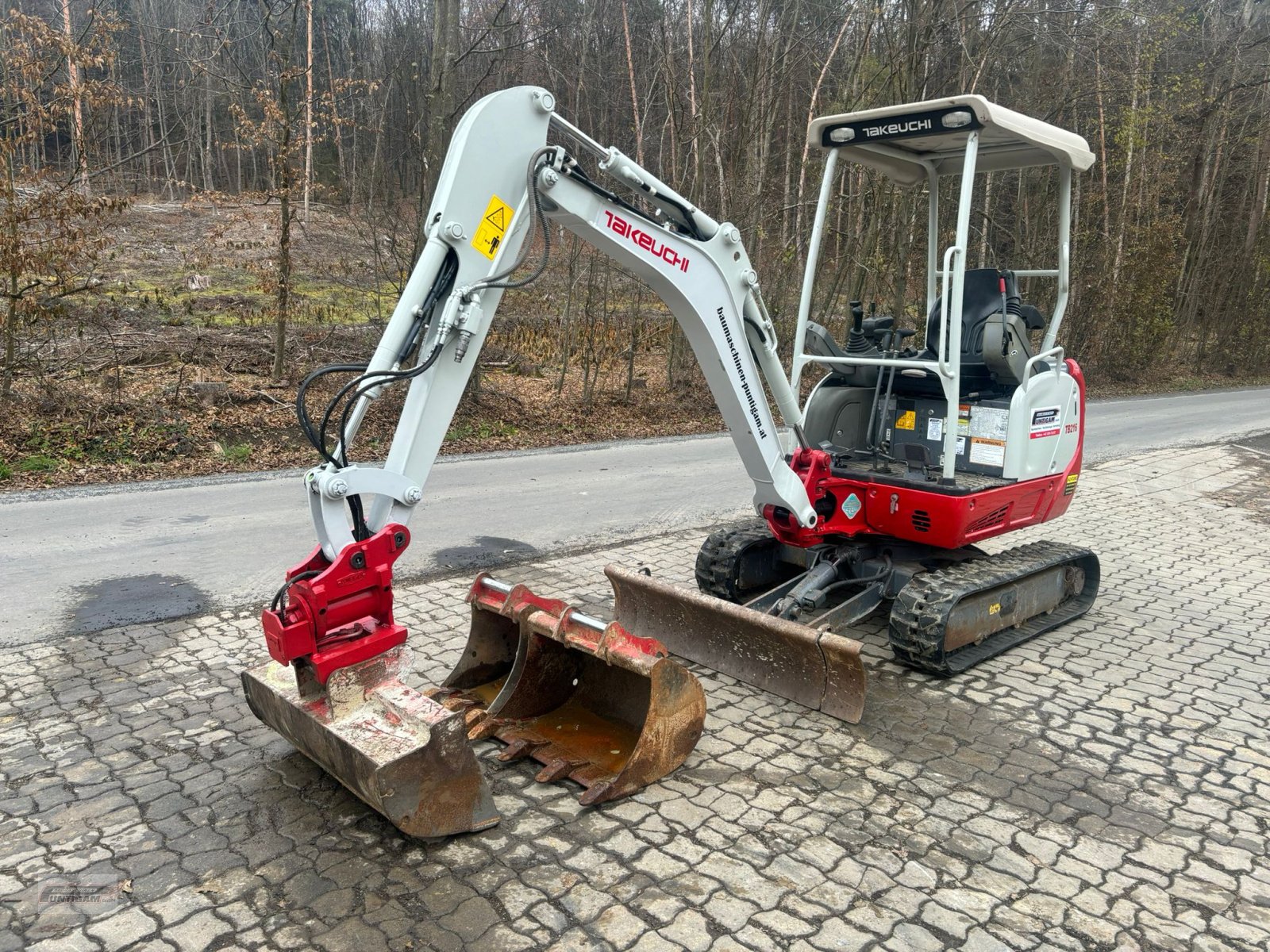 Minibagger tip Takeuchi TB 216, Gebrauchtmaschine in Deutsch - Goritz (Poză 3)