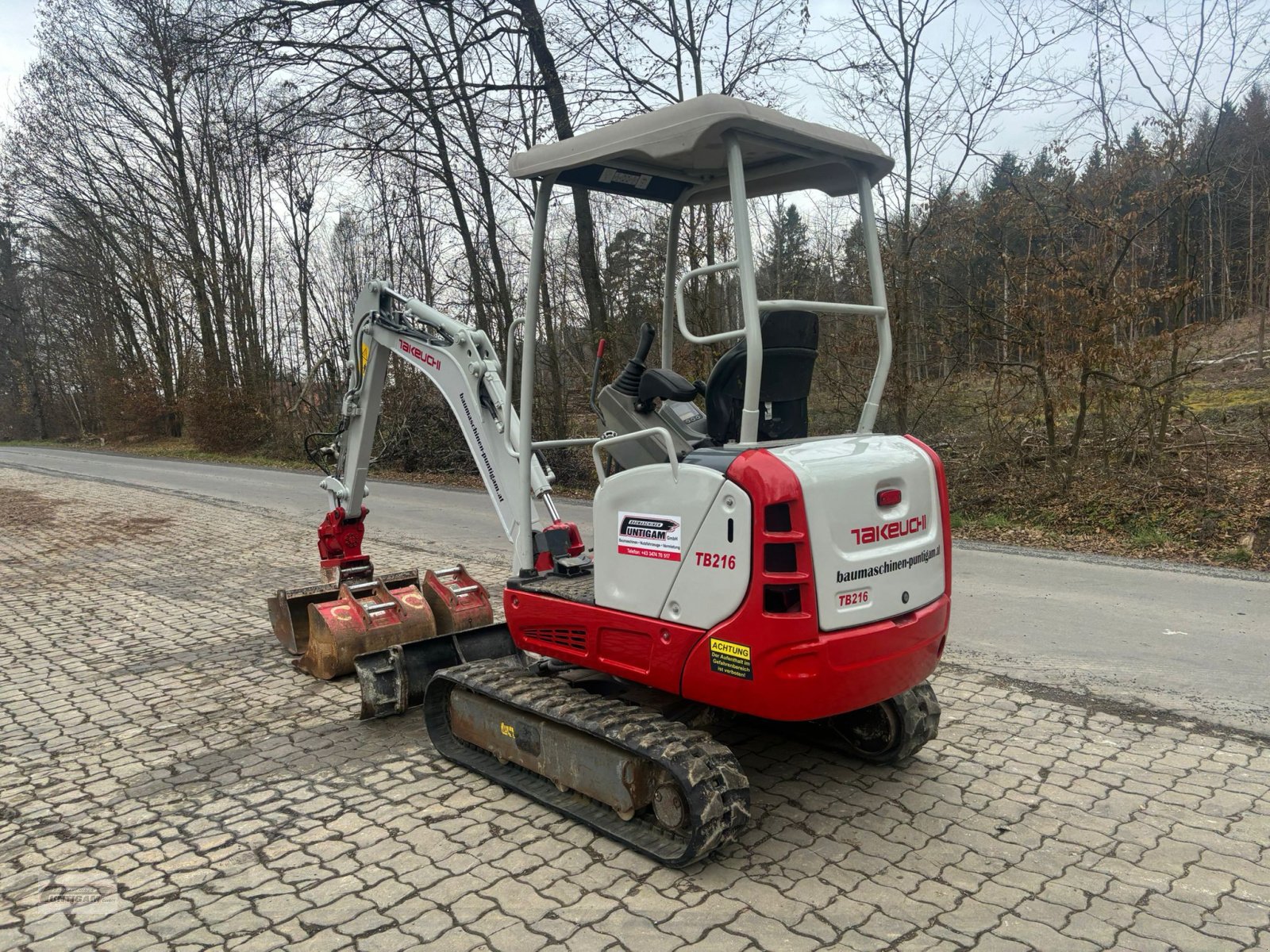 Minibagger tip Takeuchi TB 216, Gebrauchtmaschine in Deutsch - Goritz (Poză 5)