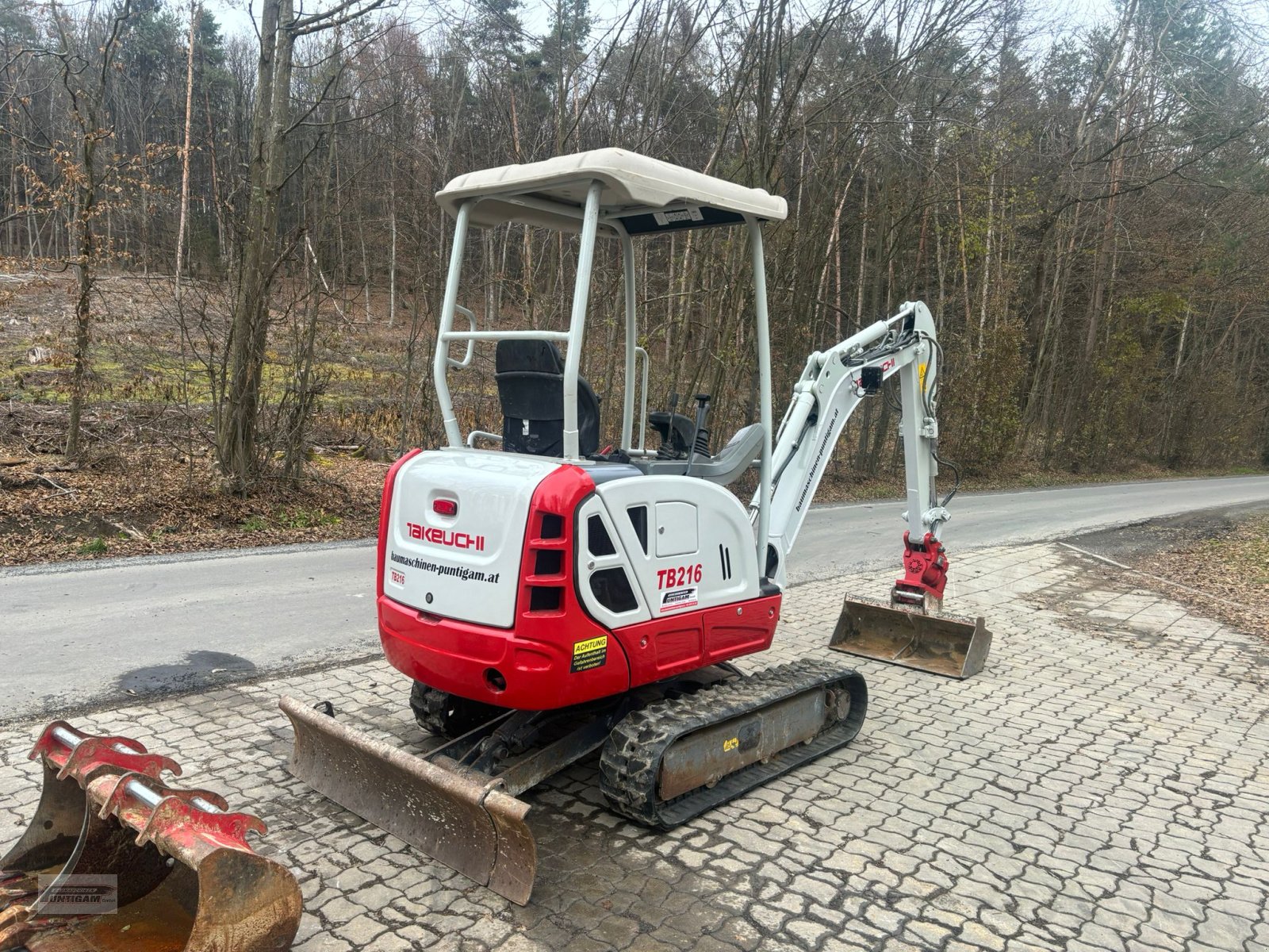 Minibagger tip Takeuchi TB 216, Gebrauchtmaschine in Deutsch - Goritz (Poză 8)