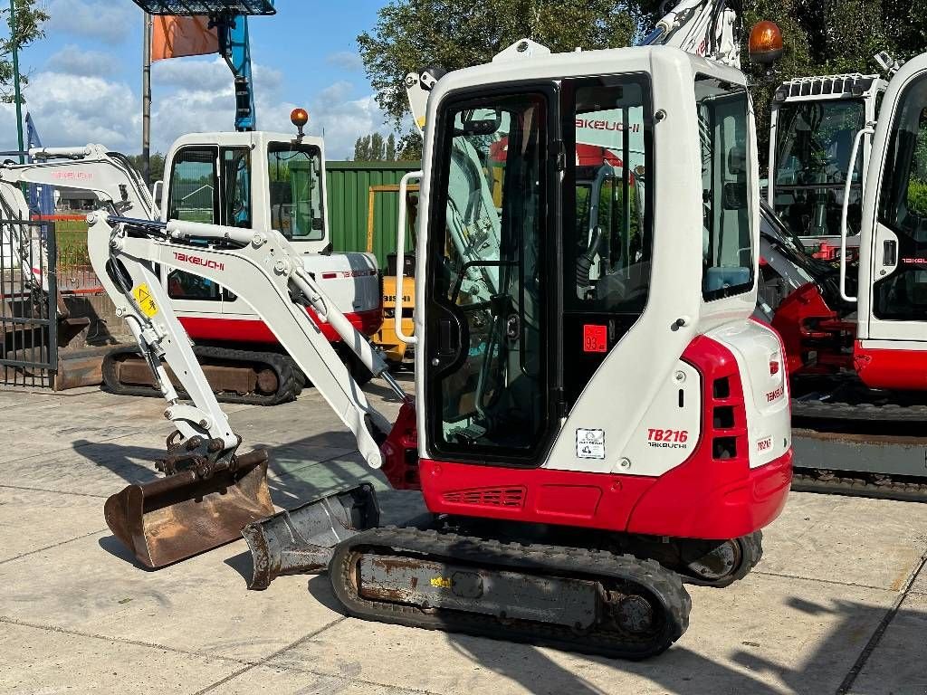 Minibagger typu Takeuchi TB 216, Gebrauchtmaschine w Kockengen (Zdjęcie 2)