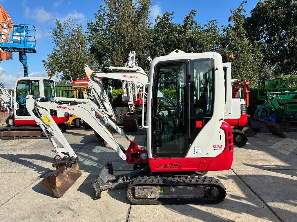 Minibagger типа Takeuchi TB 216, Gebrauchtmaschine в Kockengen (Фотография 5)