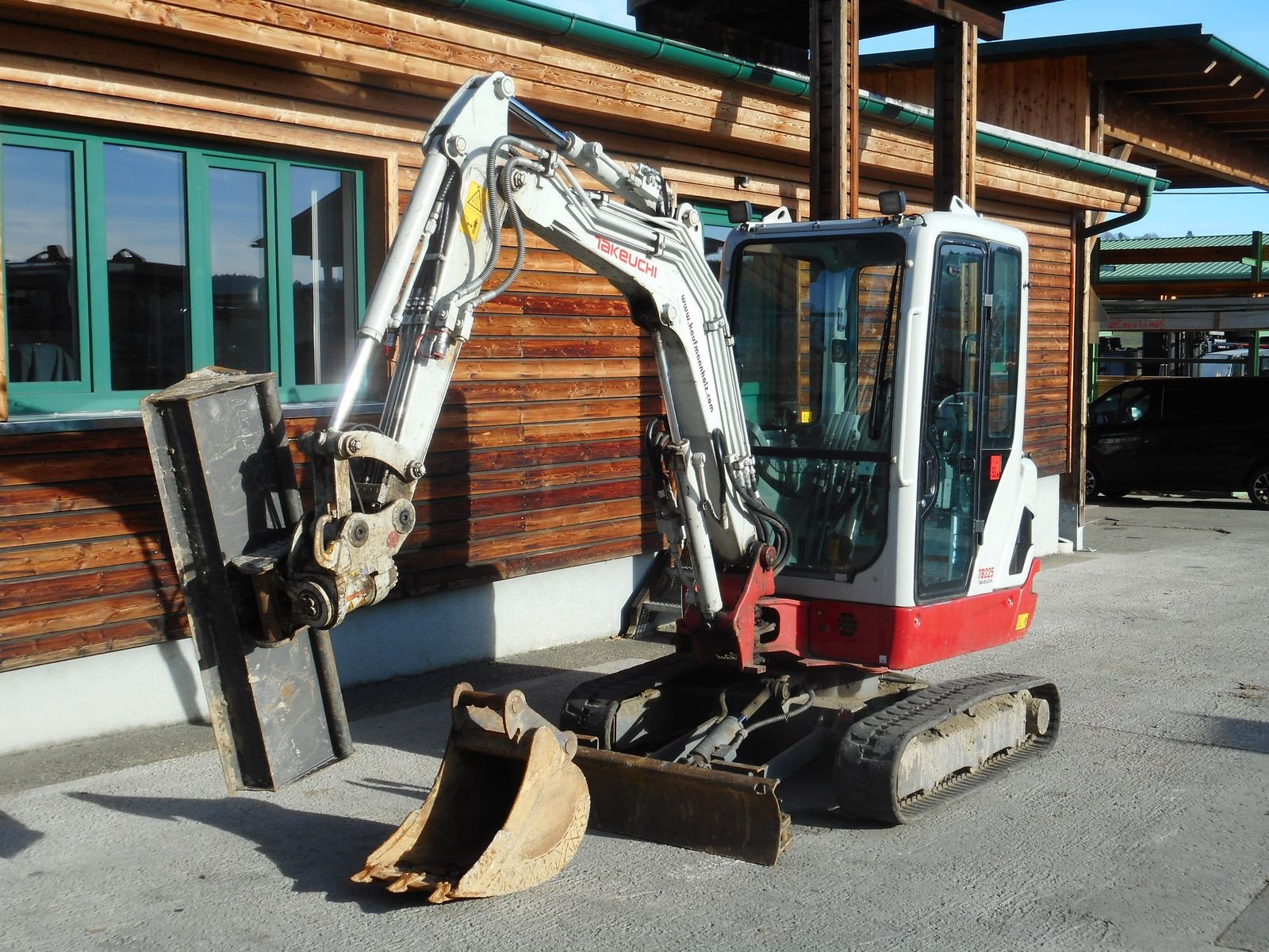 Minibagger a típus Takeuchi TB 225 ( 2.400kg ) Verstellfahrwerk u. POWERTILT, Gebrauchtmaschine ekkor: St. Nikolai ob Draßling (Kép 2)