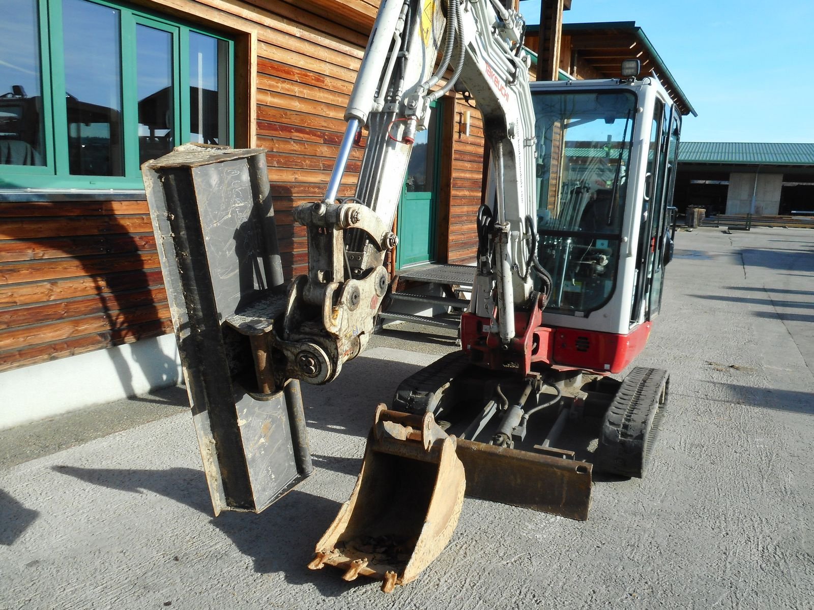 Minibagger a típus Takeuchi TB 225 ( 2.400kg ) Verstellfahrwerk u. POWERTILT, Gebrauchtmaschine ekkor: St. Nikolai ob Draßling (Kép 12)