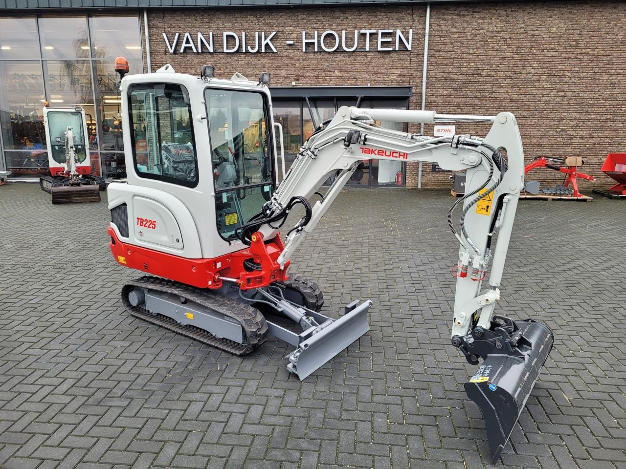 Minibagger a típus Takeuchi TB-225 EXTRA, Gebrauchtmaschine ekkor: Houten (Kép 2)