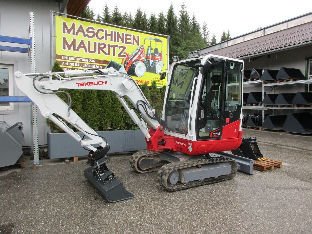 Minibagger a típus Takeuchi TB 230, Gebrauchtmaschine ekkor: Bad Leonfelden (Kép 11)