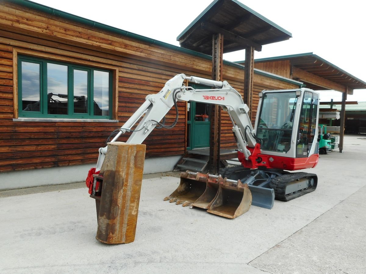 Minibagger des Typs Takeuchi TB 235 ( 3.530kg ) mit POWERILT u. 4 Löffel, Gebrauchtmaschine in St. Nikolai ob Draßling (Bild 2)