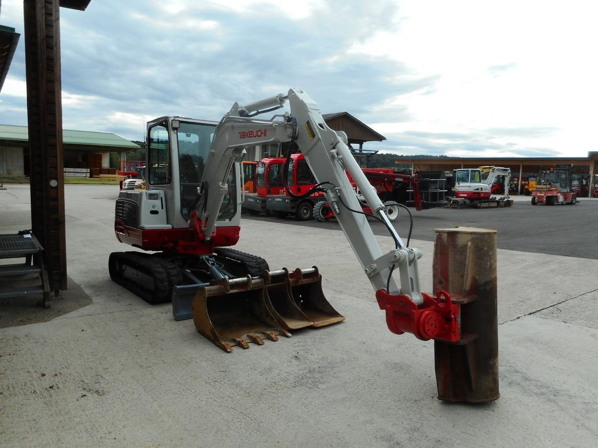 Minibagger a típus Takeuchi TB 235 ( 3.530kg ) mit POWERILT u. 4 Löffel, Gebrauchtmaschine ekkor: St. Nikolai ob Draßling (Kép 5)