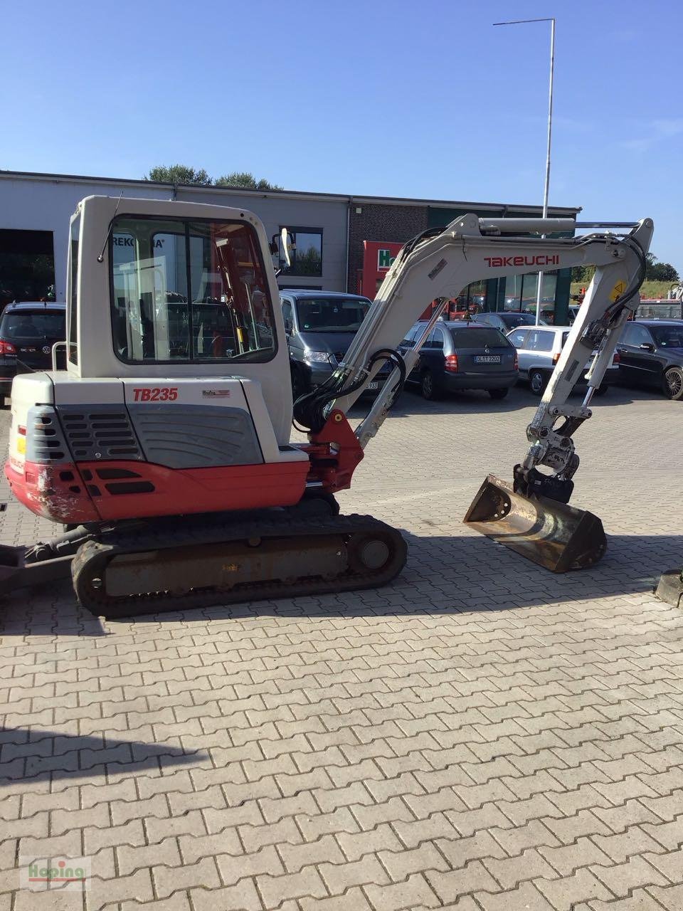 Minibagger Türe ait Takeuchi TB 235, Gebrauchtmaschine içinde Bakum (resim 4)