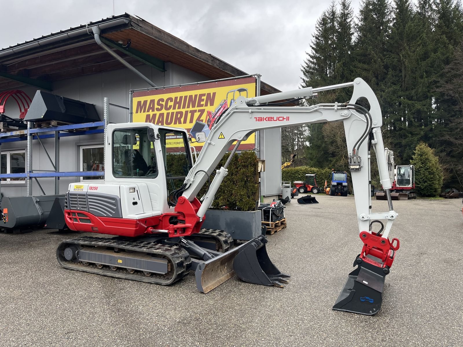 Minibagger tipa Takeuchi TB 250 mit Powertilt und Taklock, Gebrauchtmaschine u Bad Leonfelden (Slika 1)