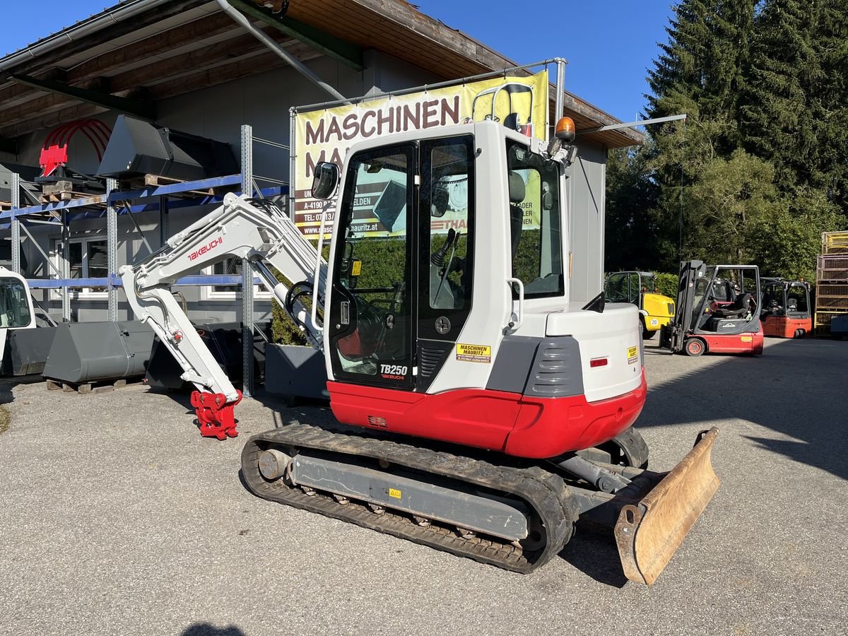 Minibagger del tipo Takeuchi TB 250 Powertilt, Gebrauchtmaschine en Bad Leonfelden (Imagen 9)