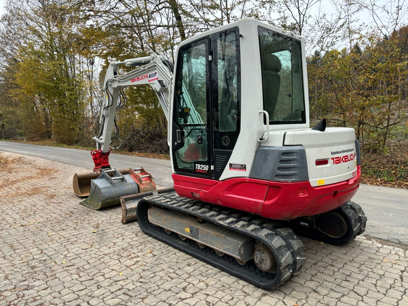 Minibagger a típus Takeuchi TB 250, Gebrauchtmaschine ekkor: Deutsch - Goritz (Kép 7)