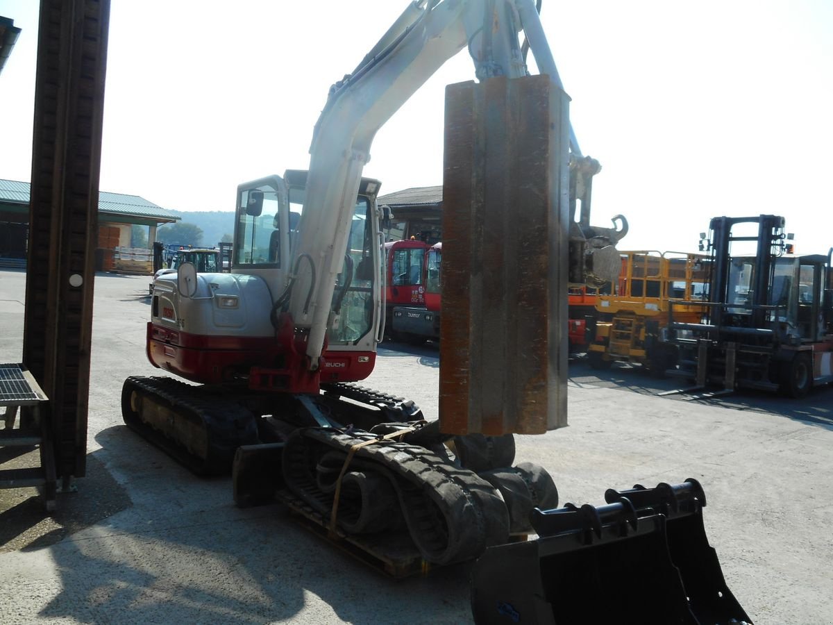 Minibagger del tipo Takeuchi TB 260 ( 5.735kg ) POWERTILT + hydr. SW + 3 Löff, Gebrauchtmaschine en St. Nikolai ob Draßling (Imagen 5)