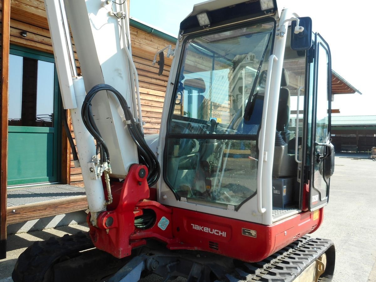 Minibagger des Typs Takeuchi TB 260 ( 5.735kg ) POWERTILT + hydr. SW + 3 Löff, Gebrauchtmaschine in St. Nikolai ob Draßling (Bild 20)