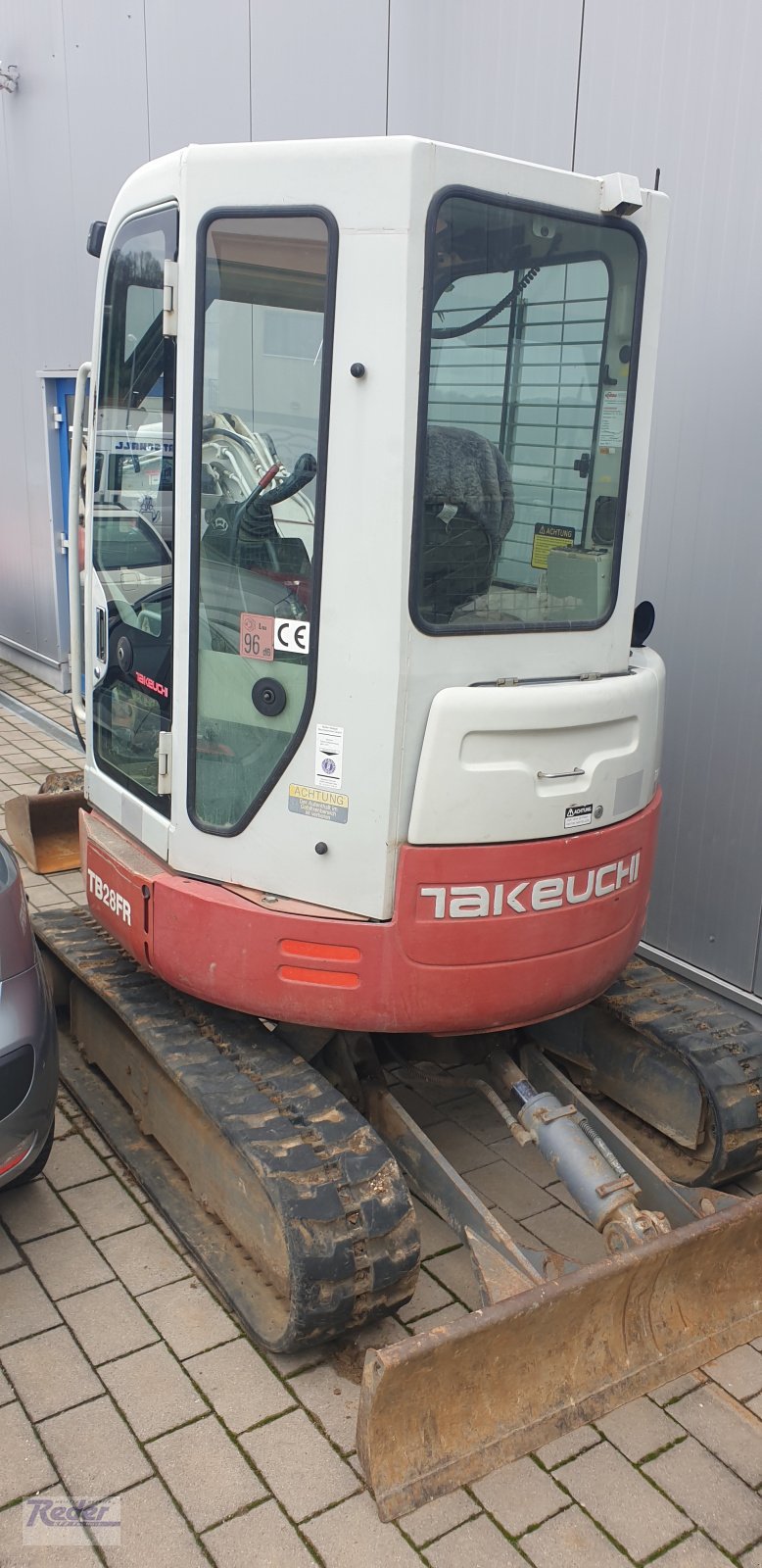 Minibagger del tipo Takeuchi TB 28 FR, Gebrauchtmaschine en Frickenhausen (Imagen 2)