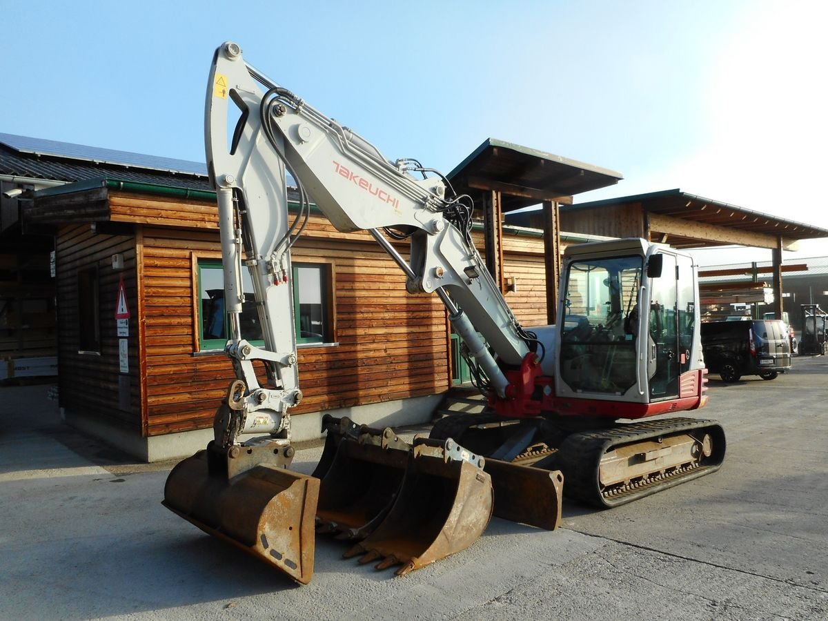 Minibagger des Typs Takeuchi TB 290 mit POWERTILT + hydr. SW + Verstellarm, Gebrauchtmaschine in St. Nikolai ob Draßling (Bild 2)