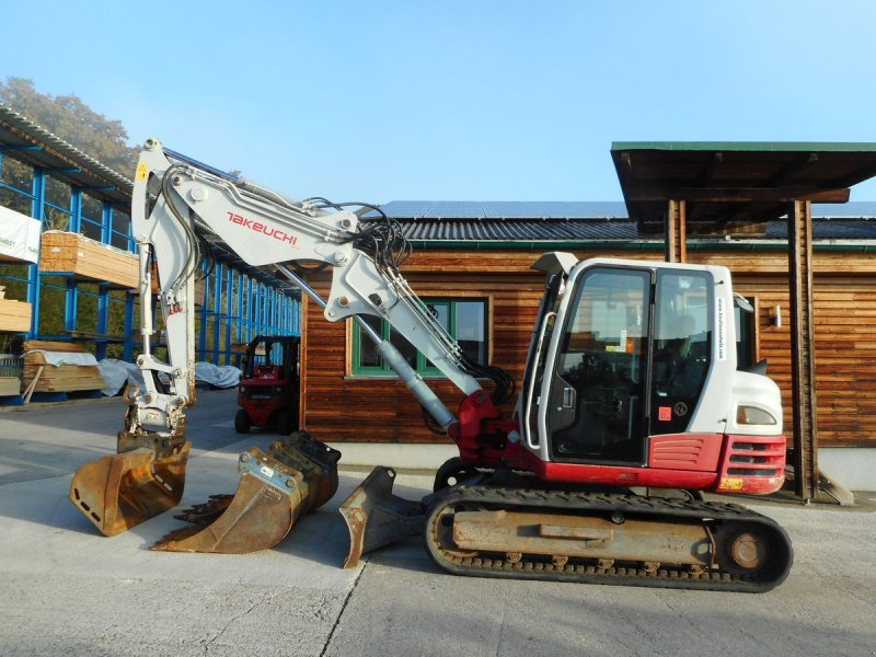 Minibagger Türe ait Takeuchi TB 290 mit POWERTILT + hydr. SW + Verstellarm, Gebrauchtmaschine içinde St. Nikolai ob Draßling