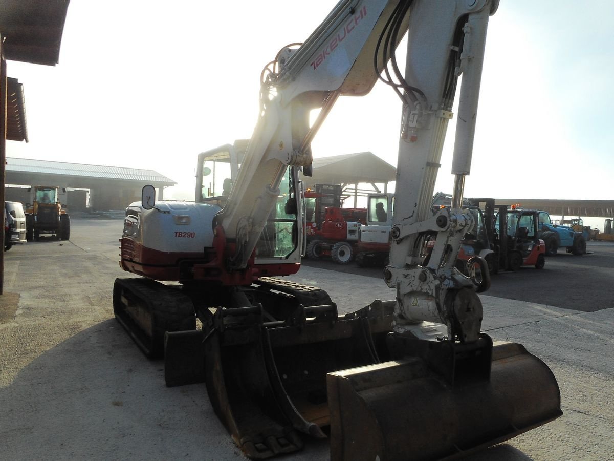 Minibagger van het type Takeuchi TB 290 mit POWERTILT + hydr. SW + Verstellarm, Gebrauchtmaschine in St. Nikolai ob Draßling (Foto 5)