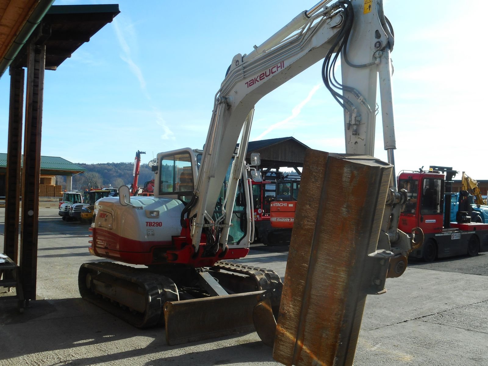 Minibagger a típus Takeuchi TB 290 mit Powertilt und hydr. Schnellwechsler, Gebrauchtmaschine ekkor: St. Nikolai ob Draßling (Kép 5)