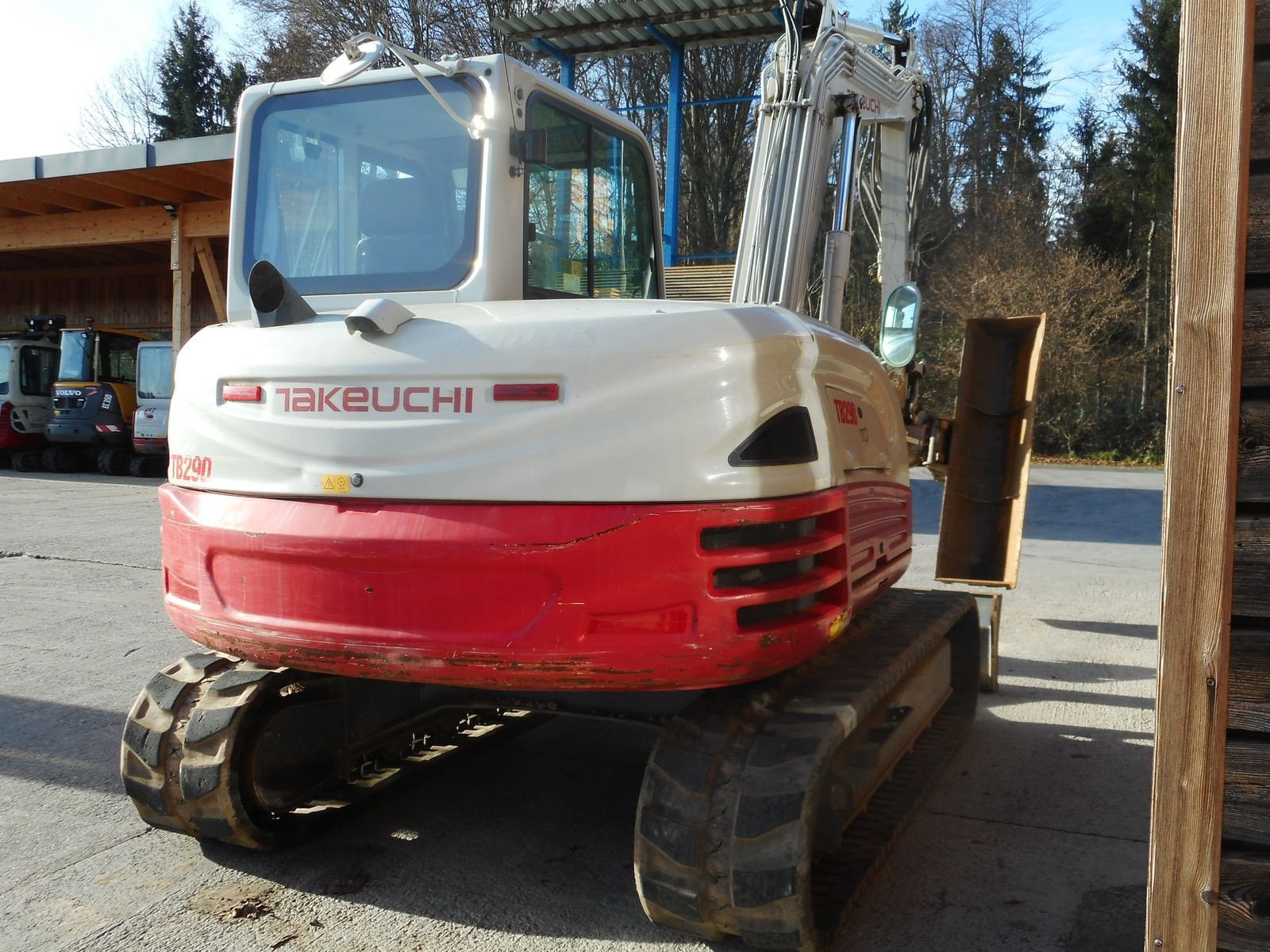 Minibagger a típus Takeuchi TB 290 mit Powertilt und hydr. Schnellwechsler, Gebrauchtmaschine ekkor: St. Nikolai ob Draßling (Kép 4)