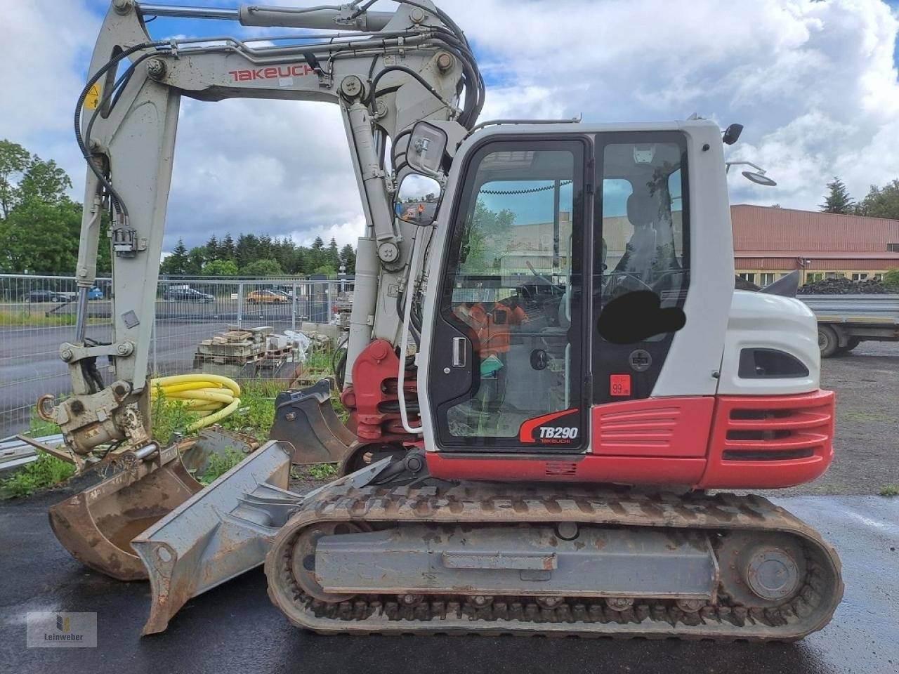 Minibagger του τύπου Takeuchi TB 290 V3, Gebrauchtmaschine σε Neuhof - Dorfborn (Φωτογραφία 1)