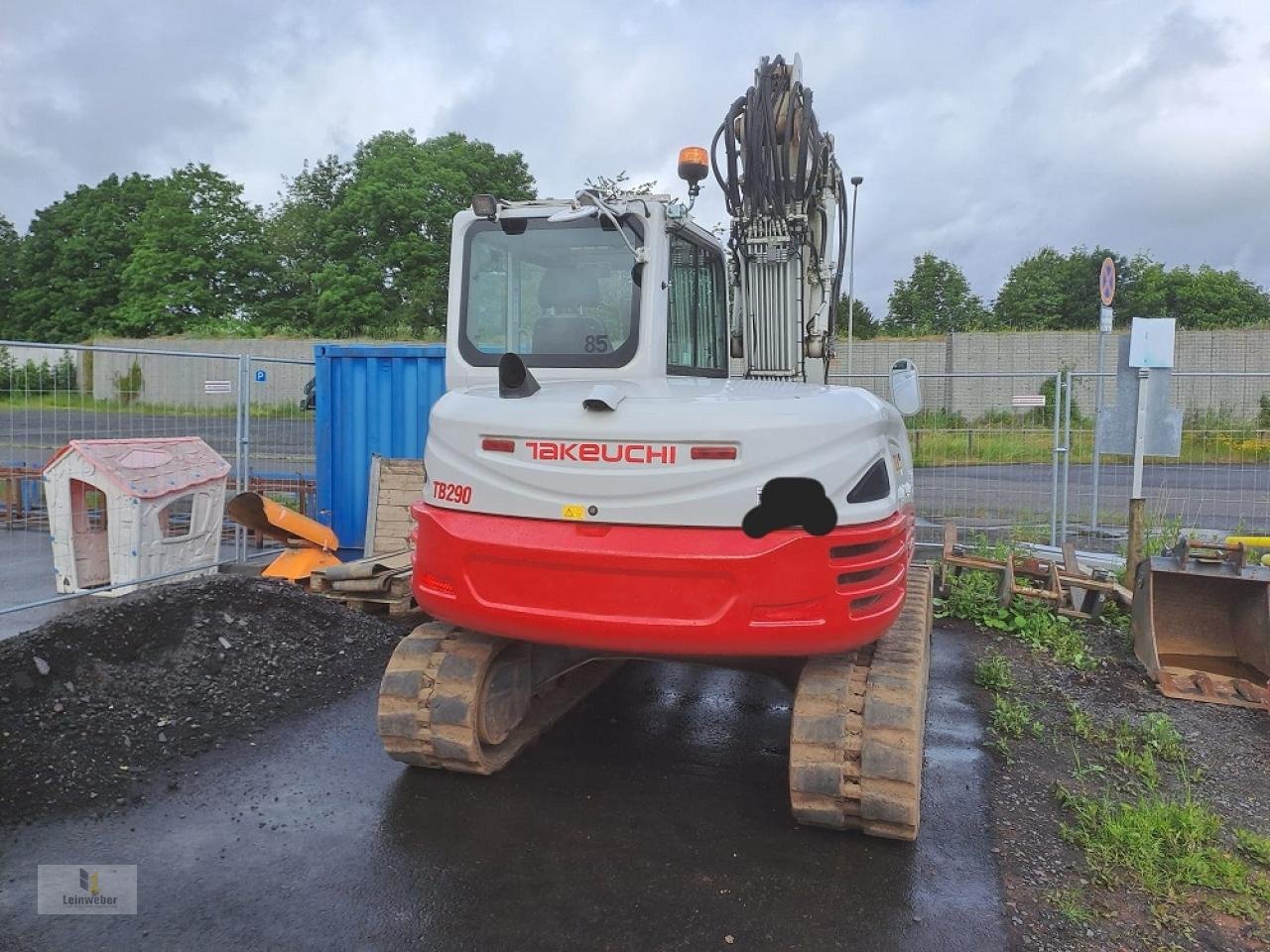 Minibagger typu Takeuchi TB 290 V3, Gebrauchtmaschine w Neuhof - Dorfborn (Zdjęcie 3)