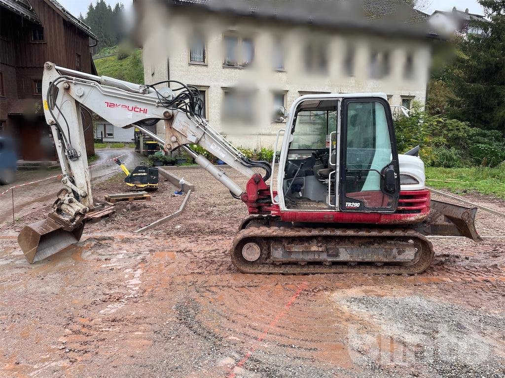 Minibagger del tipo Takeuchi TB 290, Gebrauchtmaschine In Düsseldorf (Immagine 3)