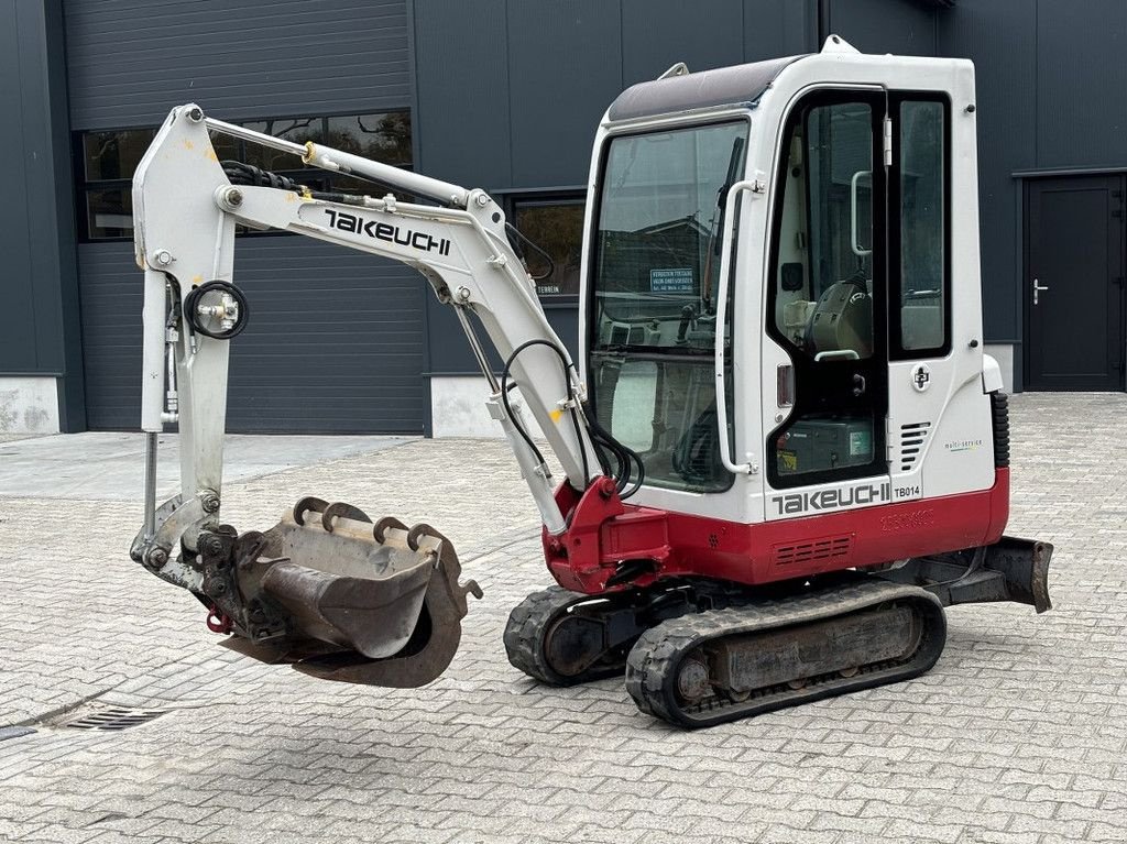 Minibagger za tip Takeuchi TB014 Snelwissel, 3-Bakken., Gebrauchtmaschine u WYNJEWOUDE (Slika 1)