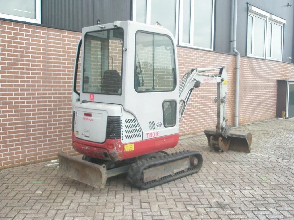 Minibagger a típus Takeuchi TB016, Gebrauchtmaschine ekkor: Barneveld (Kép 4)