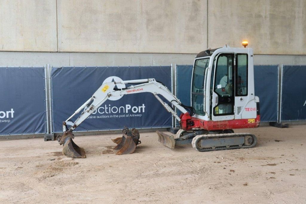 Minibagger typu Takeuchi TB016, Gebrauchtmaschine w Antwerpen (Zdjęcie 1)