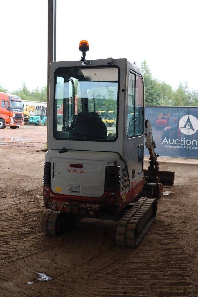 Minibagger des Typs Takeuchi TB016, Gebrauchtmaschine in Antwerpen (Bild 7)