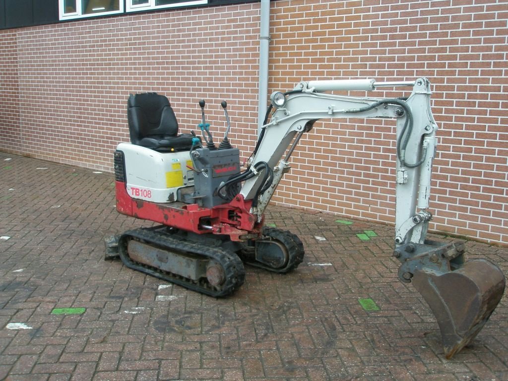 Minibagger del tipo Takeuchi TB108, Gebrauchtmaschine en Barneveld (Imagen 4)