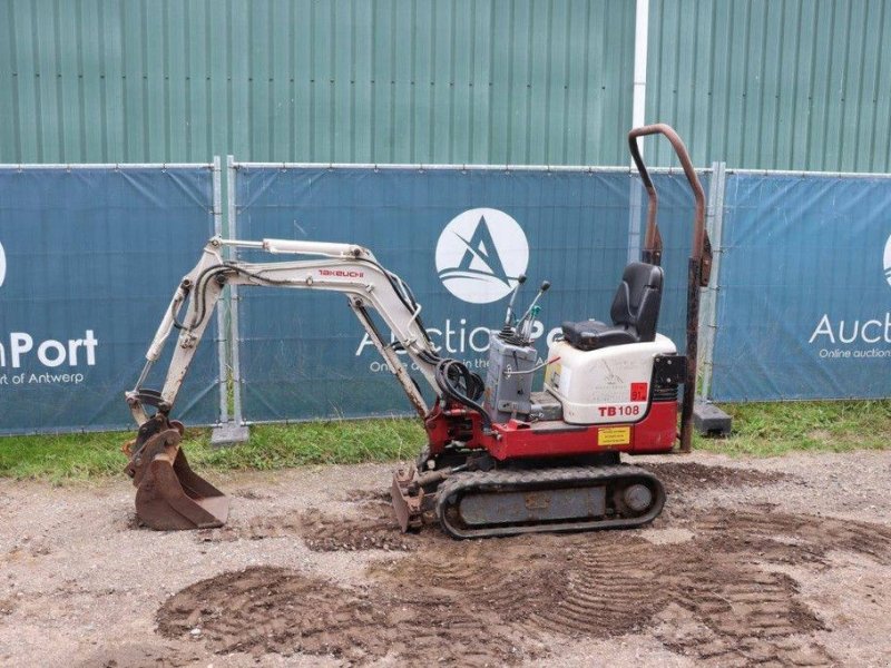 Minibagger типа Takeuchi TB108, Gebrauchtmaschine в Antwerpen (Фотография 1)