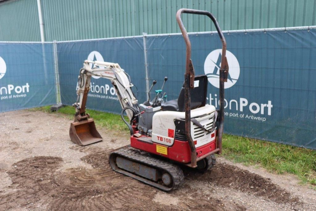 Minibagger of the type Takeuchi TB108, Gebrauchtmaschine in Antwerpen (Picture 3)