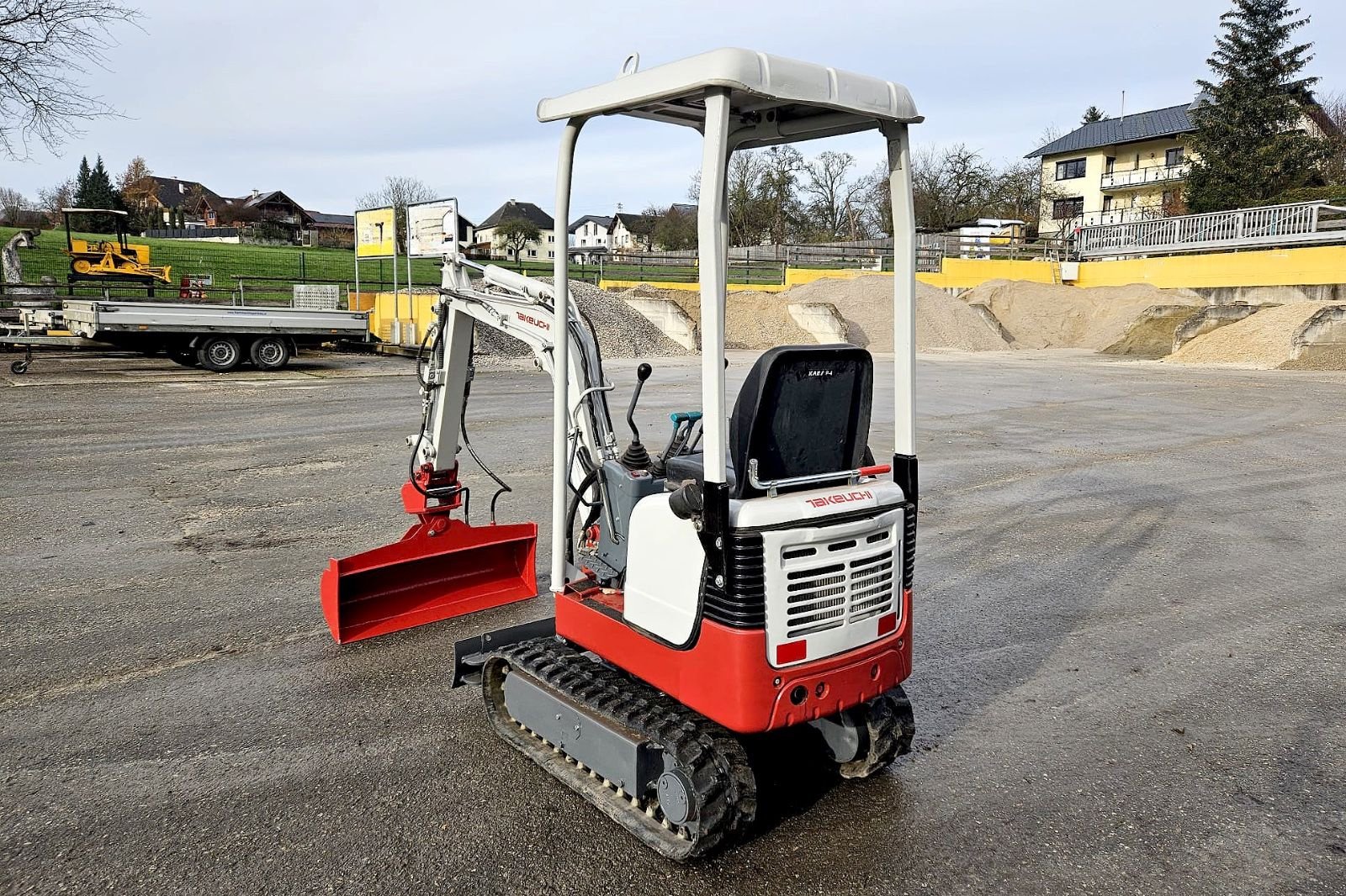 Minibagger del tipo Takeuchi TB108, Gebrauchtmaschine In Gabersdorf (Immagine 7)