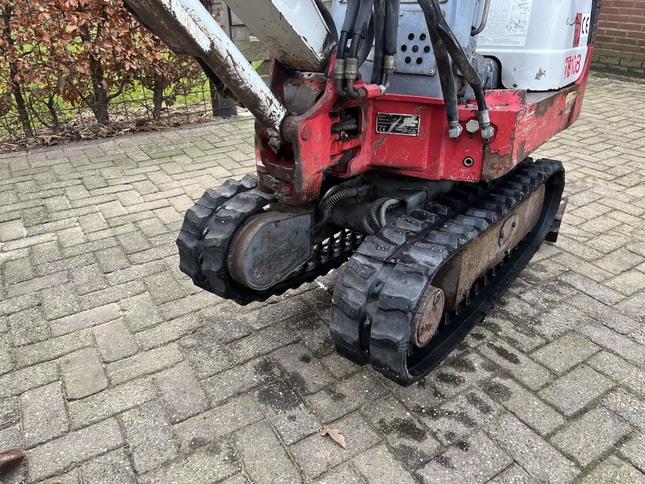 Minibagger typu Takeuchi TB108, Gebrauchtmaschine v Buggenum (Obrázek 8)