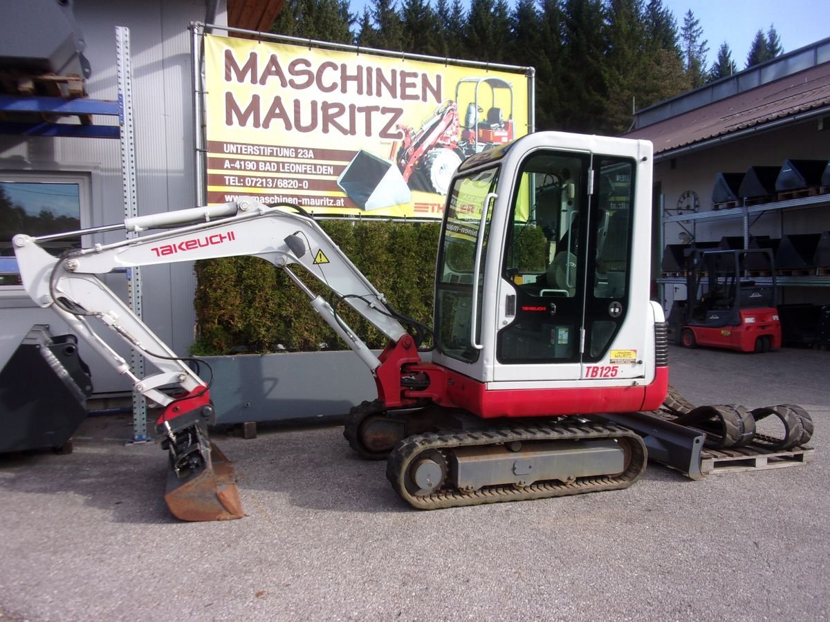 Minibagger типа Takeuchi TB125, Gebrauchtmaschine в Bad Leonfelden (Фотография 12)