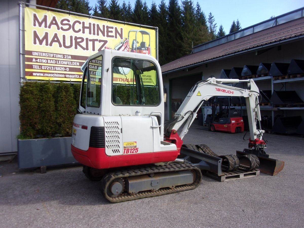 Minibagger del tipo Takeuchi TB125, Gebrauchtmaschine en Bad Leonfelden (Imagen 2)