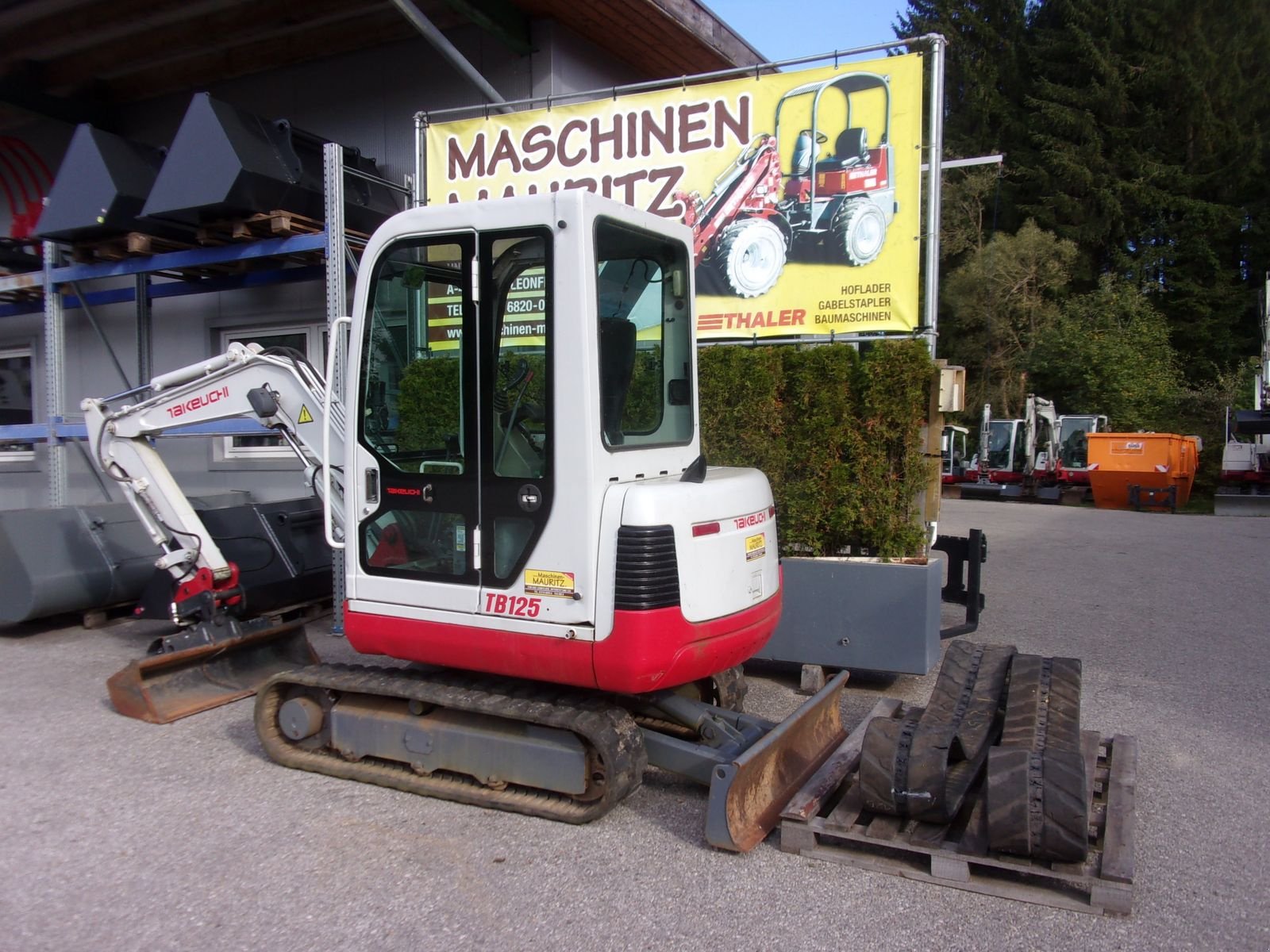 Minibagger van het type Takeuchi TB125, Gebrauchtmaschine in Bad Leonfelden (Foto 11)