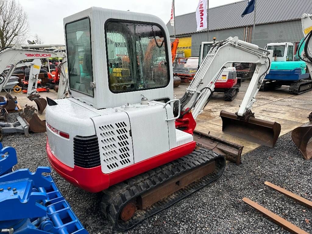 Minibagger Türe ait Takeuchi TB135 2005 Verkocht, Gebrauchtmaschine içinde Kockengen (resim 3)