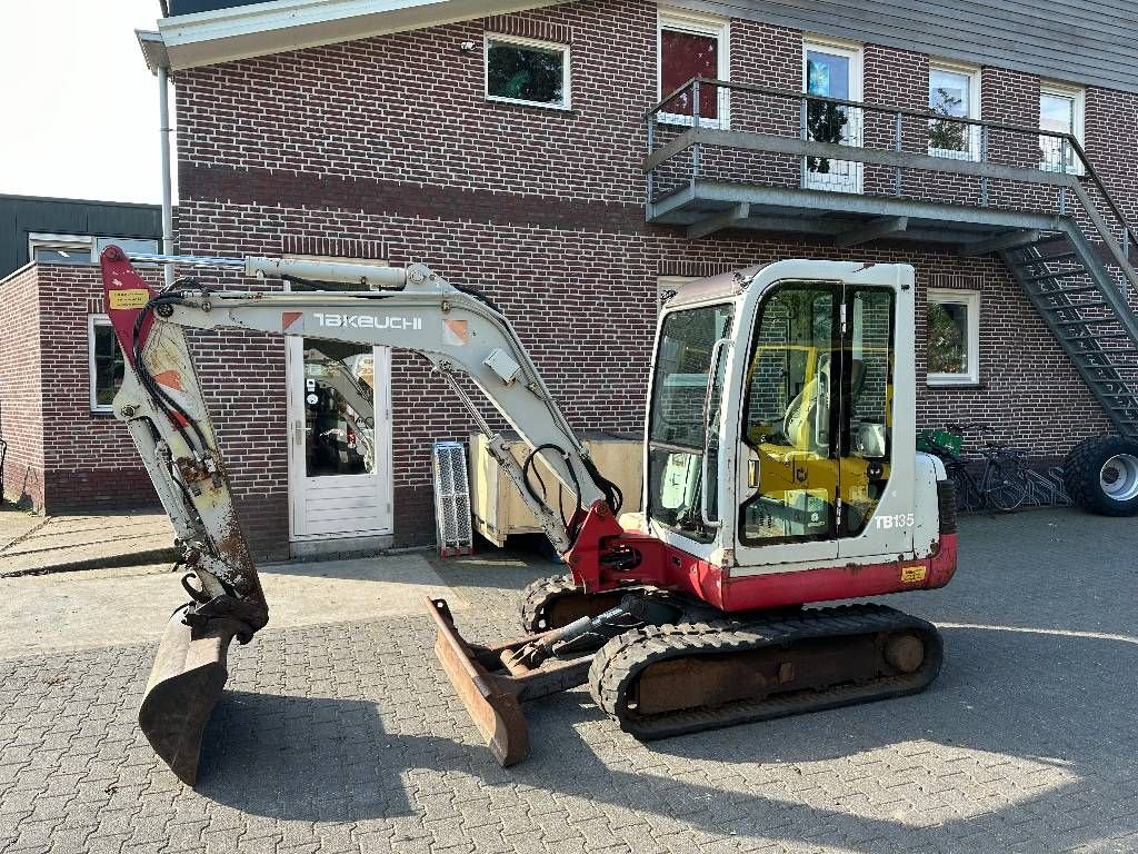 Minibagger типа Takeuchi TB135 2005 Verkocht, Gebrauchtmaschine в Kockengen (Фотография 1)