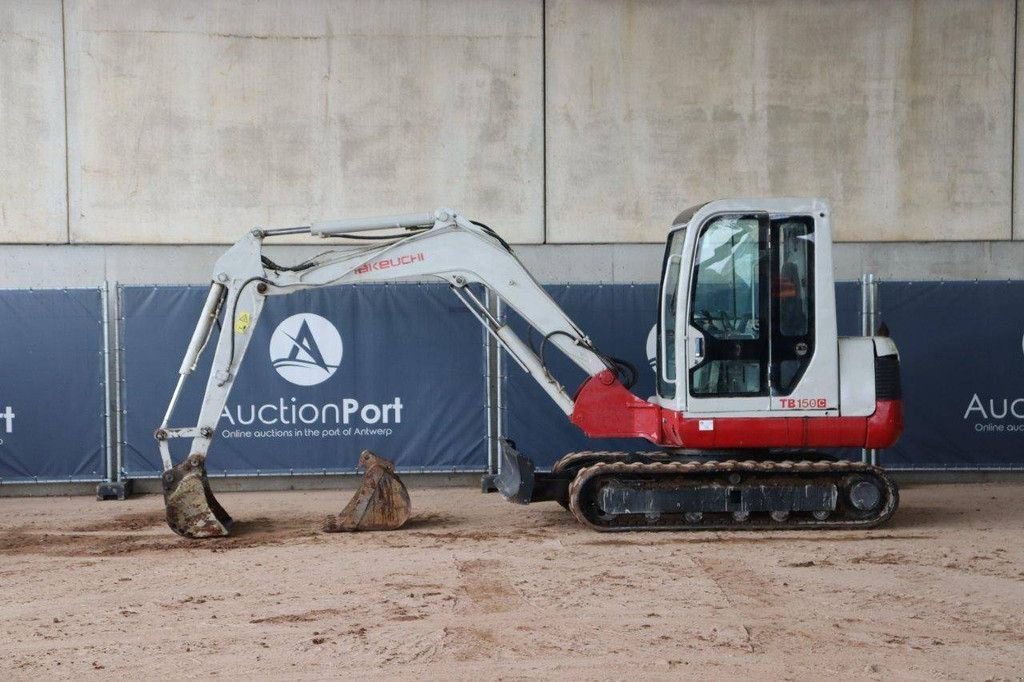 Minibagger van het type Takeuchi TB150C, Gebrauchtmaschine in Antwerpen (Foto 1)